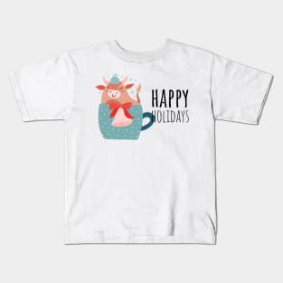 Happy Holidays Kids T-Shirt